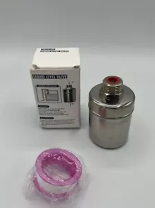 Liquid Level Valve 1/2” float valve inside mount auto level control valve New - Picture 1 of 4