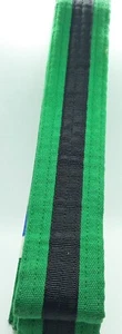 Martial Arts / MMA Belt - Green with Black Stripe - Picture 1 of 3