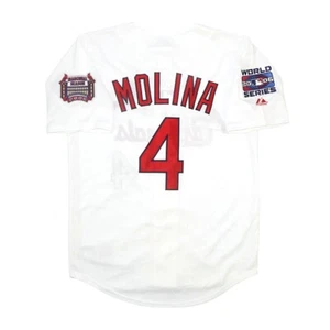 Yadier Molina St. Louis Cardinals 2006 World Series Heimtrikot Herren (S-3XL) - Bild 1 von 6