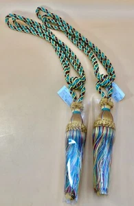 1 Pair 25” Long Curtain & Chair Tie Back W/ 8.5” tassel Brand New - Great Price - Picture 1 of 12