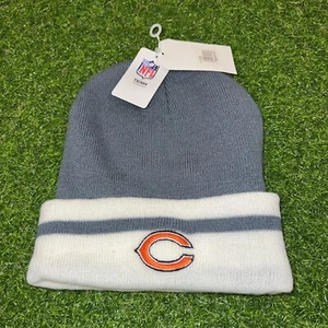 Chicago Bears Beanie Hat NFL Apparel Adult OSFM Brand NWT - Picture 1 of 3