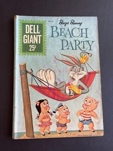 Dell Giant #46 - Bugs Bunny's Beach Party - (Dell, 1961) Good+ - Picture 1 of 3