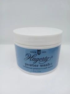 Hagerty Pewter Wash 8 Oz Bottle Cleans and Maintains Luster of Pewter Items - Picture 1 of 3