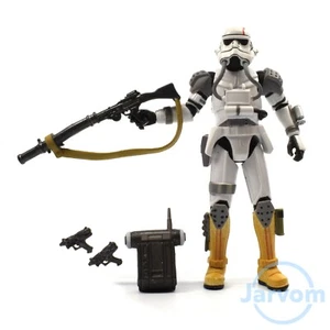 Star Wars 3,75" 30 aniversario #09 Force Unleashed Evo Trooper Suelto Completo - Imagen 1 de 1