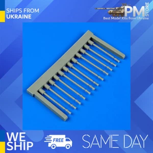 Quickboost 72469 1/72 Lancaster B II canne di pistola tonde perf per Airfix - Foto 1 di 2