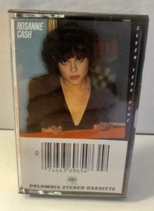 ROSANNE CASH-SEVEN YEAR ACHE CASSETTE New Sealed Columbia 1981 - Picture 1 of 3