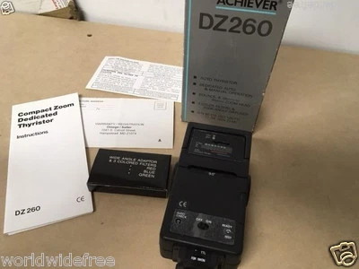 Achiever Dedicated thyristor fits Nikon DZ260 flash - Bounce/Zoom f/35mm SLR New - Image 1 of 4