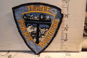 police patch   TEMPE POLICE ARIZONA - Picture 1 of 1