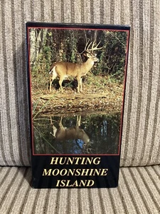 Hunting Moonshine Island VHS Tape 1991 Vintage Deer Hunting Video Tape Tested - Picture 1 of 2