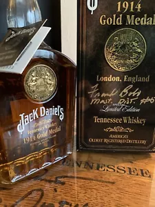 Jack Daniels Gold Medal 1914 Signed - Bild 1 von 5