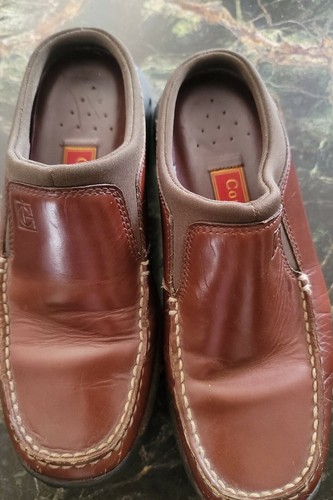 NIKE Mocassino da donna Cole Haan Country Air taglia 6 5 B in pelle di cognac slip on mule