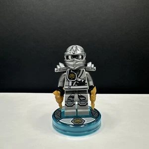 LEGO Dimensions #71217 Fun Pack - Ninjago (2015) Zane Minifigura solamente - Imagen 1 de 2