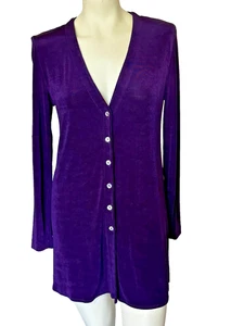 Kaninchen Kaninchen Designs Vintage Damen ' Royal lila Bluse Größe 4 - Bild 1 von 6