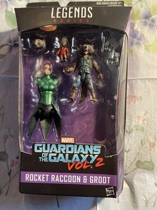 Marvel Legends Guardians of the Galaxy Vol 2 Rocket Raccoon Groot BAF Mantis NEW - Picture 1 of 2