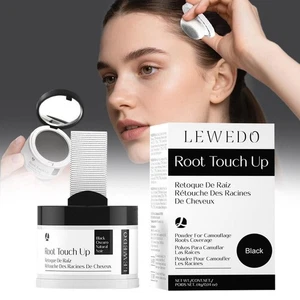 Linea Capelli in Polvere 4g Radice Nera Cover Up Naturale Istantaneo Impermeabile Hairlineα - Foto 1 di 26