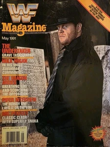 WWF Magazine MAY 1991 THE UNDERTAKER B - Picture 1 of 17
