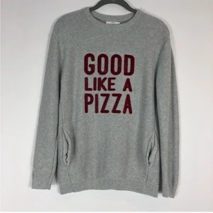 Zara Boys Collection Pullover Baumwolle grau gut wie eine Pizza - Bild 1 von 5