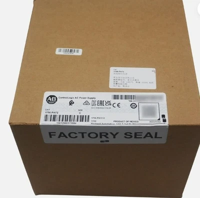 New Sealed Allen Bradley  1756-PA72 SER C ControlLogix AC Power Supply - Image 1 of 4