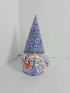 Figurina Jim Shore 2021 "Un artista come un altro gnomo" Ufficio di Babbo Natale 6009583 - Foto 1 di 14