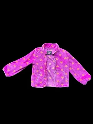 ✨Jaqueta The Children’s Place rosa com design de coração com zíper✨  - Imagem 1 de 4