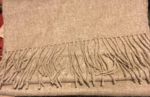 Brown Woollen Scarf - 170 CM X 32 CM - Picture 1 of 2