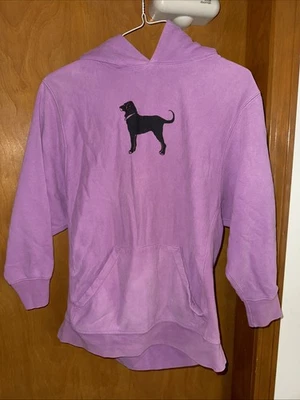 THE BLACK DOG WOMEN PUPLE XL PULLOVER HOODIE (B79) - Image 1 of 4