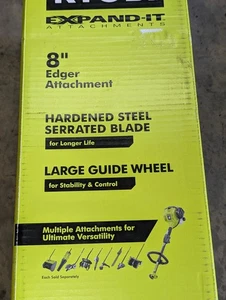 RYOBI RYEDG12 Expand-It 8" Universal Straight Shaft Edger Attachment - FREE SHIP - Picture 1 of 3