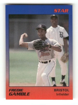 1989 Star Bristol Tigers 8 Freddie Gamble BXCP21 - Image 1 of 2