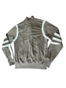 NWT Nike Zip Up Track Jacket Women Sz Medium Mock Neck Multicolor Embroidery - Picture 1 of 10