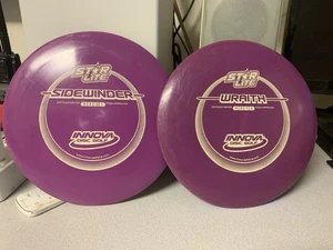 INNOVA STAR LITE WRAITH AND SIDEWINDER OOP, RARE, PURPLE, NO INK - Picture 1 of 4