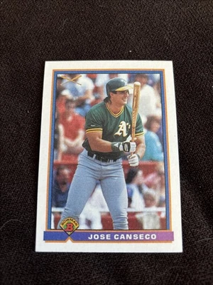 1991 Bowman - #372 Jose Canseco Silver  NM - Image 1 of 2