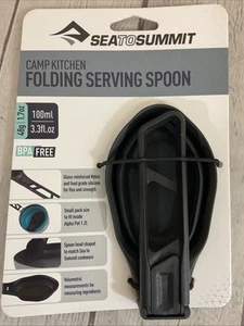Sea to Summit Camp Kitchen Folding Serving Spoon 3.3 fl oz/100mL Black - Picture 1 of 13