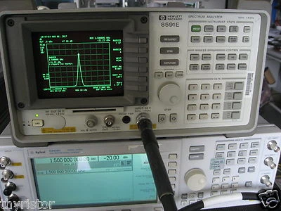 HP8591E Spectrum Analyzer Self-Cal Pass,  option 041 - Image 1 of 4