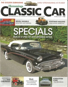 Hemmings Classic Car Magazine March 2017 Buick Revell Models 1946 Dodge Ford - Picture 1 of 1