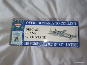 Model Power Postage Stamp Planes Blue Range 1/115 Lockheed P38j Lightning No5362 - Picture 1 of 5