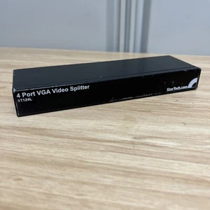 StarTech.com 4-Port VGA Video Splitter 250MHz VGA Splitter 4 port ST124L - Picture 1 of 2