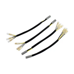 4Pcs 3 Pin Turn Signal Adapters Connectors For Yamaha YZF-R6 XP500 FZ6R FZ-09 - Picture 1 of 12