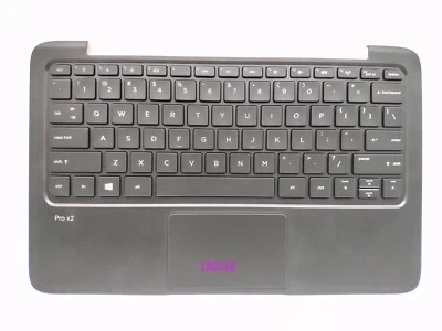 New Palmrest US keyboard for HP 410 G1/ Pro x2 410 G1 Top case 759346-001 - Image 1 of 2