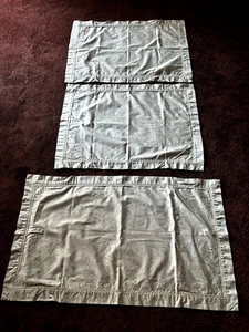 Ralph Lauren Home Fleur Du Roi Collection Grau Baumwolle 2 Ständer /1 Queen Sham 3 Stück - Bild 1 von 8