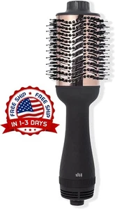 Secador de pelo eléctrico 2 en 1, juego de rizador de pelo, cepillo de aire NEW - Picture 1 of 8