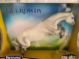 Breyer Modello Cavalli Edizione Autunno Cavallo Saltatore Grigio Guadagna - Foto 1 di 4