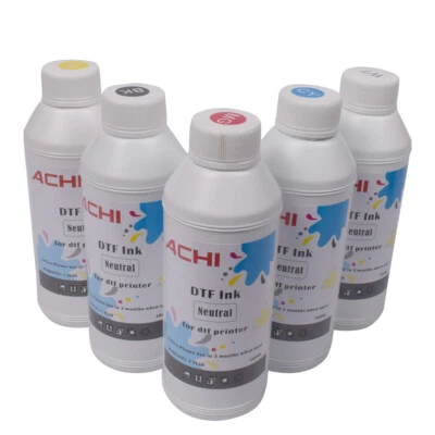 5*500ml DTF Ink Direct to Transfer Refill Ink T-shirt For DTF Inkjet Printer - Image 1 of 4