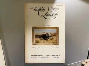 The Kennedy Quarterly Galleries Inc. May 1965 1st Edition Brochure Catalog - Picture 1 of 2
