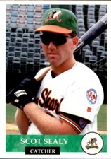 1994 Mobile Baysharks Collect-A-Sport #18 Scot Sealy Faulkner State JC Card