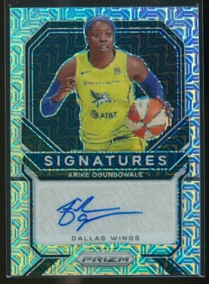 Arike Ogunbowale 2021 Panini Prizm WNBA Signatures Mojo #SG-AOG Auto /25 - Image 1 of 2