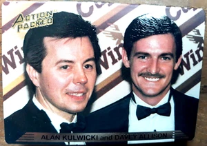 * ALAN KULWICKI AND DAVEY ALLISION 1993 Action Packed Prototype Card - Picture 1 of 6