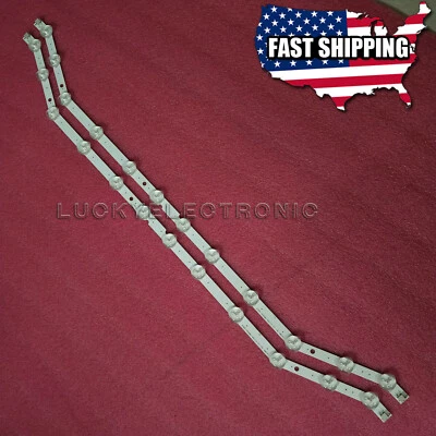 2pc LED strip BN96-28763A 12-LED for Samsung 32 inch D3GE-320SM1-R2 LM41-00001R - Image 1 of 4
