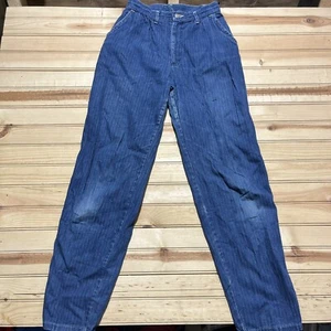 Vintage Lee Riders Denim Jeans Striped Size 28x29 - Picture 1 of 8