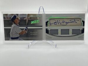 2022 National Treasures Robin Yount Legendary Material Jersey Relic Auto /10 SSP