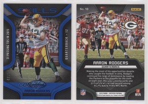 2016 Certified Skills Mirror Blue /50 Aaron Rodgers #10
